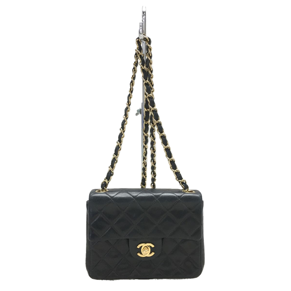 Chanel Matelasse Lambskin Leather Chain Shoulder Bag